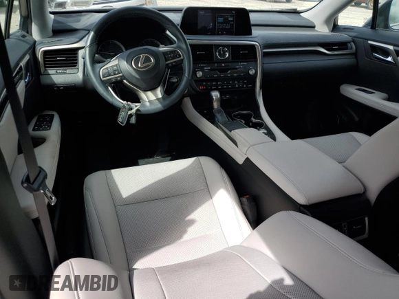 2021 Lexus RX 350 with VIN 2T2AZMDA2MC285201, listed as a Copart auction lot 56396395 with 17,414 mi miles and Salvage Title. Bid and sale history available at DreamBid. Image 8.