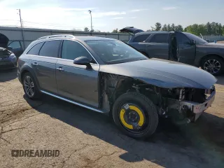 2018 Audi A4 allroad Premium Plus with VIN WA18NAF46JA173340, listed as a Copart auction lot 59203204 with 38,665 mi miles and Salvage Title. Bid and sale history available at carsss.com. Image 4.