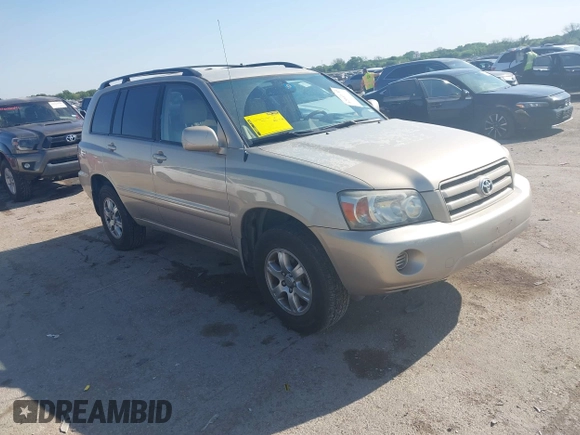 2006 Toyota Highlander w/3rd Row z VIN JTEEP21A460141050, wystawiony jako IAAI lot #42043515 z przebiegiem 184 126 mil mil oraz . Historia ofert i sprzedaży dostępna na DreamBid. Obrazek 1.