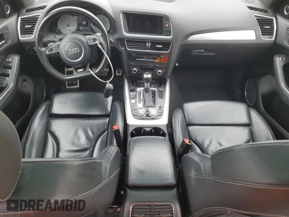 2017 Audi SQ5 Premium Plus with VIN WA1CCAFP0HA090670, listed as a Copart auction lot 59568085 with 106,057 mi miles and Salvage title. Bid and sale history available at DreamBid. Image 8.