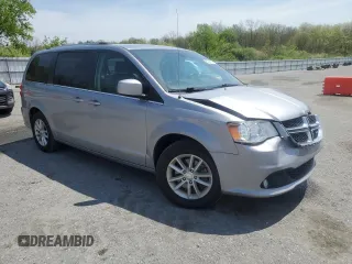 2019 Dodge Grand Caravan SXT with VIN 2C4RDGCG7KR622259, listed as a Copart auction lot 54888855 with 120,613 mi miles and Salvage Title. Bid and sale history available at DreamBid. Image 4.