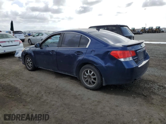 2011 Subaru Legacy Premium with VIN 4S3BMBF6XB3250447, listed as a Copart auction lot 51492055 with 225,571 mi miles and Salvage title. Bid and sale history available at DreamBid. Image 2.