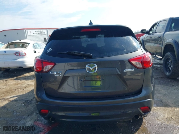 2016 Mazda CX-5 Touring with VIN JM3KE4CY3G0672977, listed as a IAAI auction lot 41889137 with 130,593 mi miles. Bid and sale history available at carsss.com. Image 17.