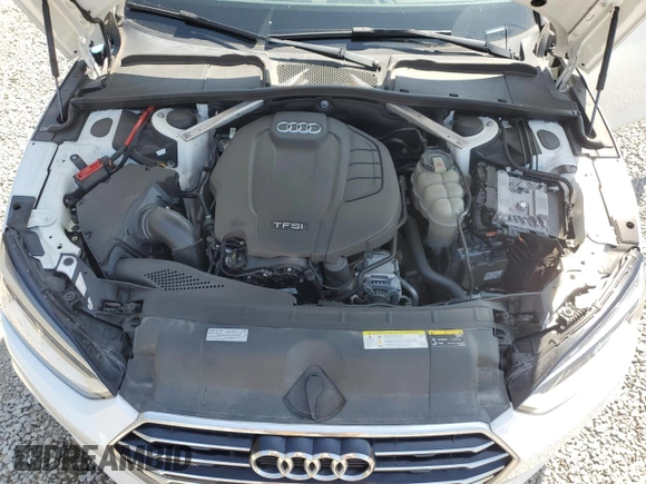 2019 Audi A5 Sportback Premium with VIN WAUANCF58KA063917, listed as a Copart auction lot 54662925 with 120,545 mi miles and Salvage title. Bid and sale history available at DreamBid. Image 11.