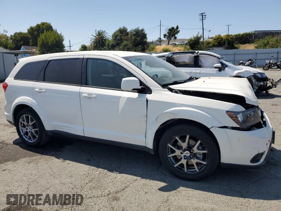 2018 Dodge Journey GT with VIN 3C4PDCEG6JT352420, listed as a Copart auction lot 59905365 with 108,565 mi miles and Salvage title. Bid and sale history available at DreamBid. Image 4.
