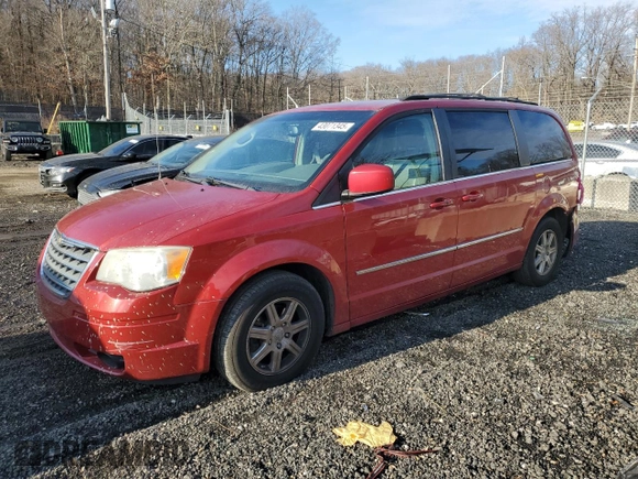 2009 Chrysler Town & Country Touring with VIN 2A8HR54149R568014, listed as a Copart auction lot 43071345 with 143,541 mi miles and Salvage Title. Bid and sale history available at DreamBid. Image 1.