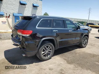 2017 Jeep Grand Cherokee Limited with VIN 1C4RJFBG2HC836517, listed as a Copart auction lot 59794375 with 72,555 mi miles and Salvage title. Bid and sale history available at DreamBid. Image 3.