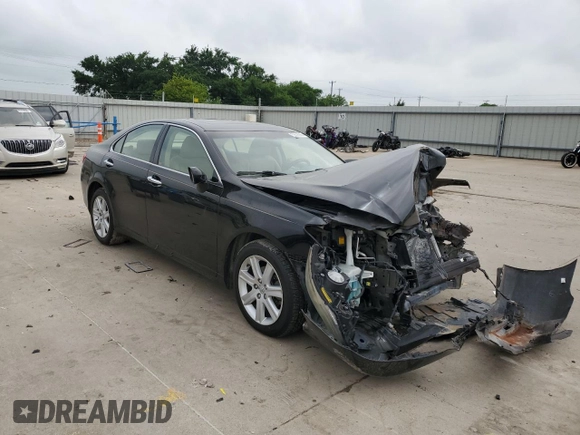 2009 Lexus ES 330 with VIN JTHBJ46G992298887, listed as a Copart auction lot 55506985 with Not Provided miles and Salvage Title. Bid and sale history available at DreamBid. Image 4.