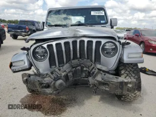 2021 Jeep Wrangler Unlimited Sahara High Altitude с VIN 1C4HJXEG2MW620527, выставлен на аукционе Copart как лот 72848894 с пробегом 65 598 миль миль и Списание • Salvage title. История ставок и продаж доступна на DreamBid. Изображение 5.