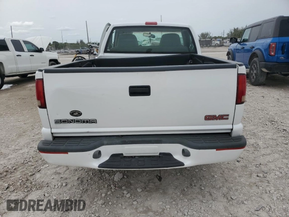 1998 GMC Sonoma z VIN 1GTCS144XWK518236, wystawiony jako Copart lot #59101905 z przebiegiem Nie podano mil oraz Nie do naprawy • Non repairable. Historia ofert i sprzedaży dostępna na DreamBid. Obrazek 6.