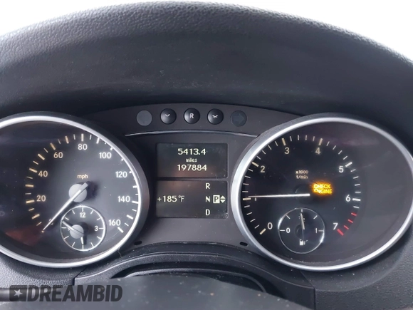 2007 Mercedes-Benz M 350 with VIN 4JGBB86E27A206926, listed as a IAAI auction lot 41398635 with 197,884 mi miles and . Bid and sale history available at DreamBid. Image 7.