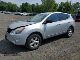 2012 Nissan Rogue S with VIN JN8AS5MV6CW369629, listed as a Copart auction lot 63450225 with 117,597 mi miles and Salvage title. Bid and sale history available at DreamBid. Image 1.