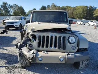 2017 Jeep Wrangler Unlimited Sahara with VIN 1C4BJWEG3HL755409, listed as a Copart auction lot 76268524 with 0 mi miles and Salvage Title. Bid and sale history available at carsss.com. Image 5.