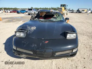 2001 Chevrolet Corvette Z06 with VIN 1G1YY12S115135534, listed as a Copart auction lot 85939394 with 0 mi miles and Salvage Title. Bid and sale history available at carsss.com. Image 5.