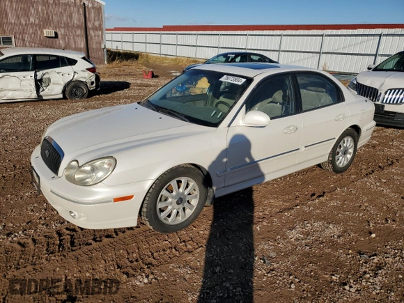 2004 Hyundai Sonata GLS with VIN KMHWF35H34A983566, listed as a Copart auction lot 78073804 with 166,756 mi miles and Clean Title. Bid and sale history available at carsss.com. Image 1.
