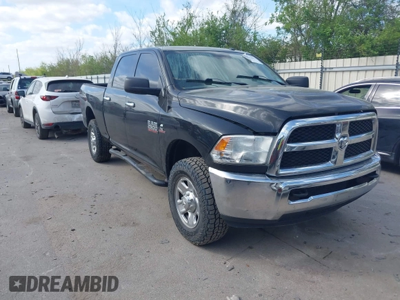 2018 Ram 2500 Big Horn with VIN 3C6UR5DLXJG424623, listed as a IAAI auction lot 41816603 with Not Provided miles. Bid and sale history available at carsss.com. Image 1.