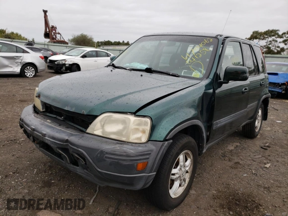 2001 Honda CR-V EX with VIN JHLRD18641C041258, listed as a Copart auction lot 55672275 with 120,374 mi miles and Non Repairable. Bid and sale history available at carsss.com. Image 2.