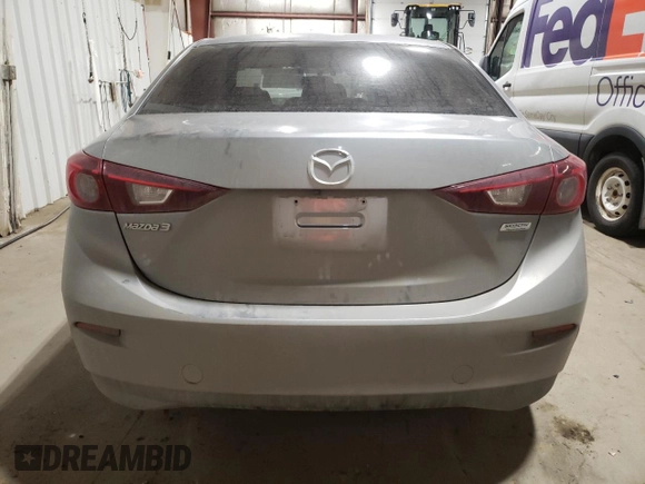 2016 Mazda 3 i Sport with VIN JM1BM1U7XG1304032, listed as a Copart auction lot 46791905 with 122,775 mi miles and Salvage Title. Bid and sale history available at carsss.com. Image 6.