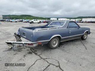 1981 Chevrolet El Camino z VIN 1GCCW80H0BD478009, wystawiony jako Copart lot #55471785 z przebiegiem 2 013 mil mil oraz Szkoda całkowita • Salvage title. Historia ofert i sprzedaży dostępna na DreamBid. Obrazek 3.