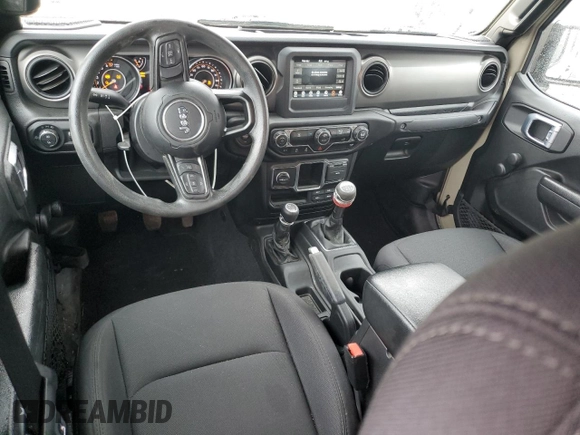 2022 Jeep Gladiator Willys Sport z VIN 1C6HJTAG8NL167359, wystawiony jako Copart lot #51088715 z przebiegiem 28 454 mil mil oraz Szkoda całkowita • Salvage title. Historia ofert i sprzedaży dostępna na DreamBid. Obrazek 8.