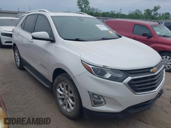 2018 Chevrolet Equinox LT z VIN 2GNAXSEV1J6153745, wystawiony jako IAAI lot #42018578 z przebiegiem 111 619 mil mil oraz . Historia ofert i sprzedaży dostępna na DreamBid. Obrazek 1.