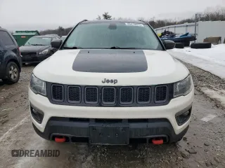 2019 Jeep Compass Trailhawk with VIN 3C4NJDDB0KT671292, listed as a Copart auction lot 46418675 with 175,494 mi miles and Salvage Title. Bid and sale history available at DreamBid. Image 5.