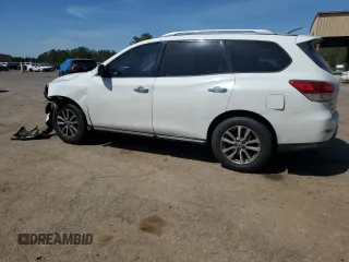 2016 Nissan Pathfinder S with VIN 5N1AR2MN9GC611712, listed as a Copart auction lot 50151285 with 218,982 mi miles and Salvage title. Bid and sale history available at DreamBid. Image 2.