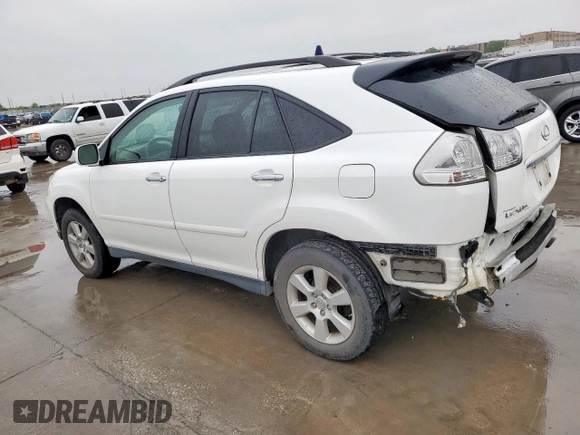 2008 Lexus RX 350 z VIN 2T2HK31UX8C084776, wystawiony jako Copart lot #51800445 z przebiegiem 151 511 mil mil oraz Szkoda całkowita • Salvage title. Historia ofert i sprzedaży dostępna na DreamBid. Obrazek 2.
