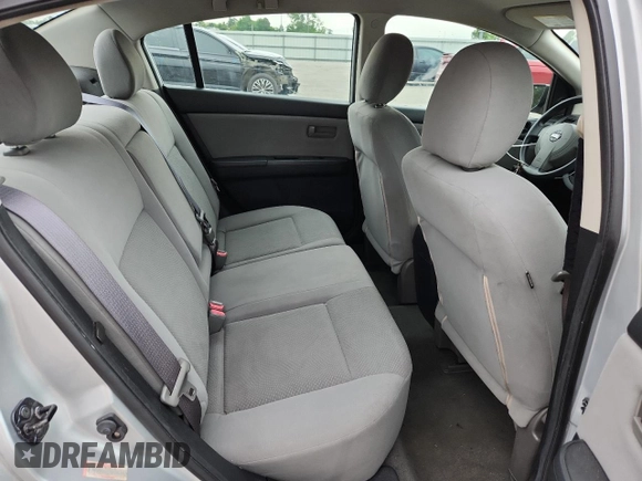 2012 Nissan Sentra 2.0 with VIN 3N1AB6AP7CL767819, listed as a Copart auction lot 58661265 with 118,150 mi miles and Salvage title. Bid and sale history available at DreamBid. Image 10.
