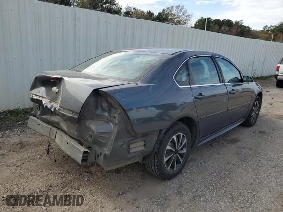 2011 Chevrolet Impala LS Fleet with VIN 2G1WF5EK1B1266613, listed as a Copart auction lot 84100084 with 157,390 mi miles and Salvage Title. Bid and sale history available at DreamBid. Image 3.