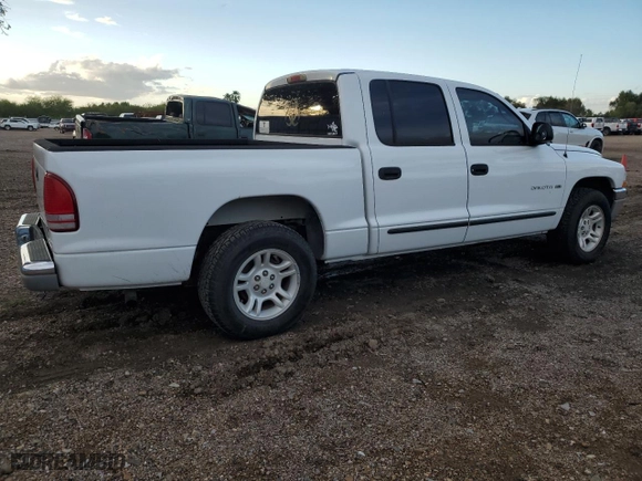 2001 Dodge Dakota Sport with VIN 1B7HL2AN21S343110, listed as a Copart auction lot 85389014 with 102,897 mi miles and Clean Title. Bid and sale history available at carsss.com. Image 3.