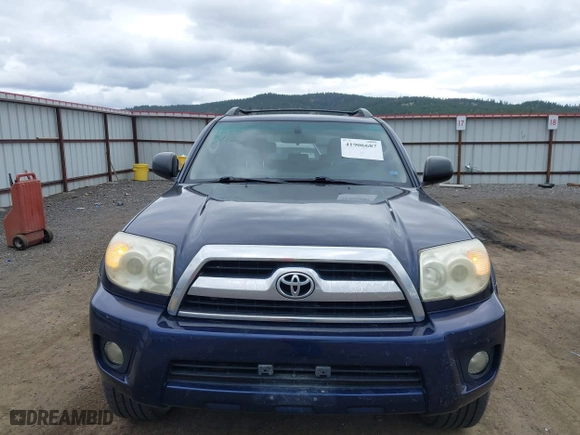 2007 Toyota 4Runner SR5 with VIN JTEBU14R870122512, listed as a IAAI auction lot 41906687 with 249,286 mi miles. Bid and sale history available at carsss.com. Image 12.