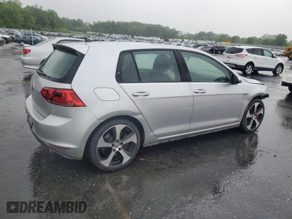 2017 Volkswagen GTI S z VIN 3VW547AU3HM068223, wystawiony jako Copart lot #57876795 z przebiegiem 96 095 mil mil oraz Szkoda całkowita • Salvage title. Historia ofert i sprzedaży dostępna na DreamBid. Obrazek 3.
