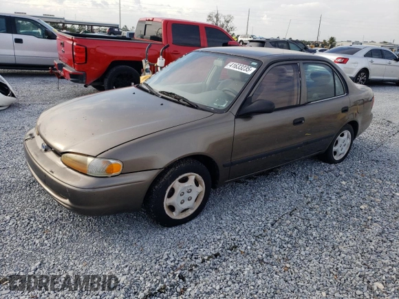 2000 Chevrolet Prizm z VIN 1Y1SK5280YZ405636, wystawiony jako Copart lot #41633235 z przebiegiem Nie podano mil oraz Nie do naprawy • Non repairable. Historia ofert i sprzedaży dostępna na DreamBid. Obrazek 1.
