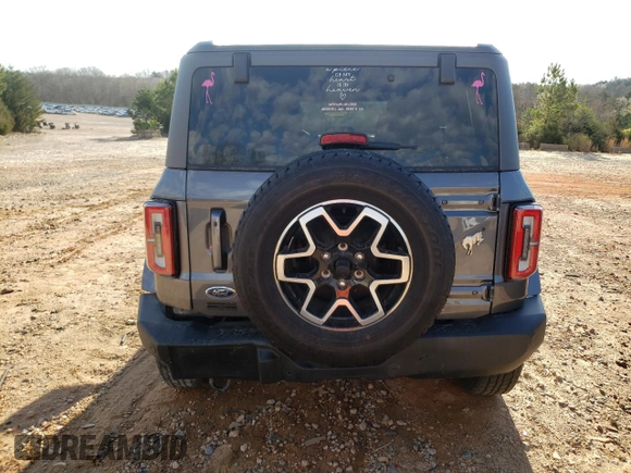 2024 Ford Bronco Outer Banks with VIN 1FMEE8BP5RLA58094, listed as a Copart auction lot 49248425 with 11,686 mi miles and Salvage title. Bid and sale history available at DreamBid. Image 6.