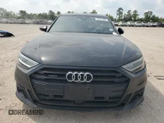 2021 Audi A8 with VIN WAU8DAF86MN007714, listed as a Copart auction lot 72371804 with 55,932 mi miles and Salvage Title. Bid and sale history available at carsss.com. Image 5.