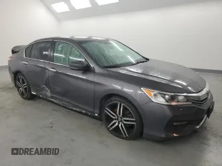 2017 Honda Accord Sedan Sport with VIN 1HGCR2F59HA274869, listed as a Copart auction lot 49770085 with 110,991 mi miles and Salvage Title. Bid and sale history available at carsss.com. Image 4.