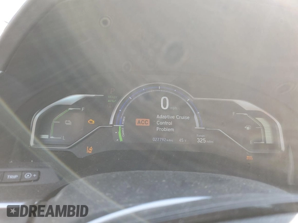 2021 Honda Clarity with VIN JHMZC5F11MC000751, listed as a Copart auction lot 87295114 with 27,792 mi miles and Salvage Title. Bid and sale history available at DreamBid. Image 9.