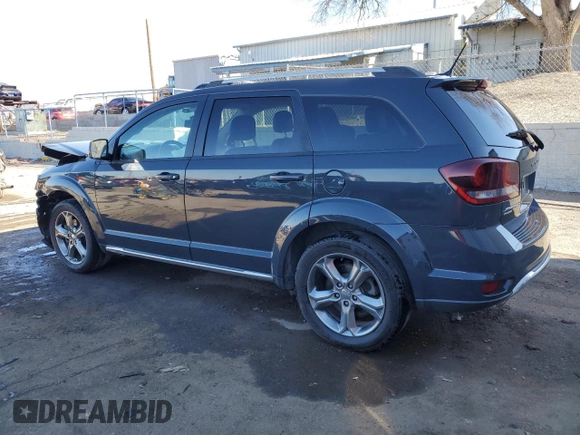 2017 Dodge Journey Crossroad Plus with VIN 3C4PDDGG2HT596465, listed as a Copart auction lot 41342625 with 175,227 mi miles and Salvage title. Bid and sale history available at DreamBid. Image 2.