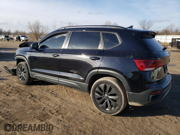 2024 Volkswagen Taos S z VIN 3VV5X7B20RM122992, wystawiony jako Copart lot #44346665 z przebiegiem 6 844 mil mil oraz Szkoda całkowita • Salvage title. Historia ofert i sprzedaży dostępna na DreamBid. Obrazek 2.