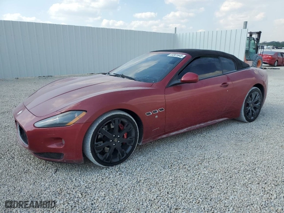 2012 Maserati GranTurismo Convertible Sport with VIN ZAM45MMA8C0060895, listed as a Copart auction lot 44561645 with NaN miles and Clean Title. Bid and sale history available at carsss.com. Image 1.