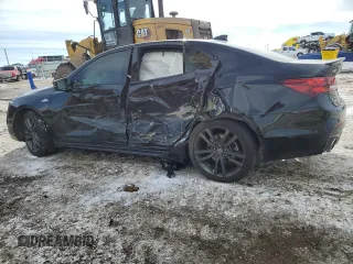 2018 Acura TLX w/A-SPEC Pkg with VIN 19UUB3F64JA004302, listed as a Copart auction lot 41686885 with 49,710 mi miles and Salvage Title. Bid and sale history available at carsss.com. Image 2.