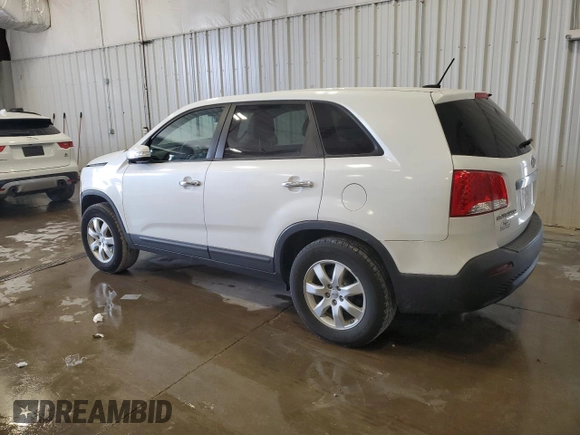 2012 Kia Sorento LX with VIN 5XYKT3A18CG233549, listed as a Copart auction lot 52532305 with 163,735 mi miles and Non Repairable. Bid and sale history available at DreamBid. Image 2.