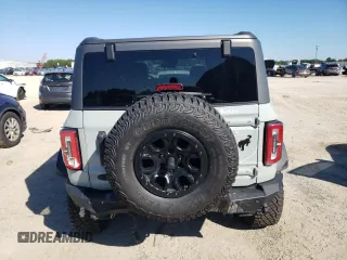 2022 Ford Bronco with VIN 1FMEE5DP2NLB19908, listed as a Copart auction lot 71502993 with 10,887 mi miles. Bid and sale history available at carsss.com. Image 6.
