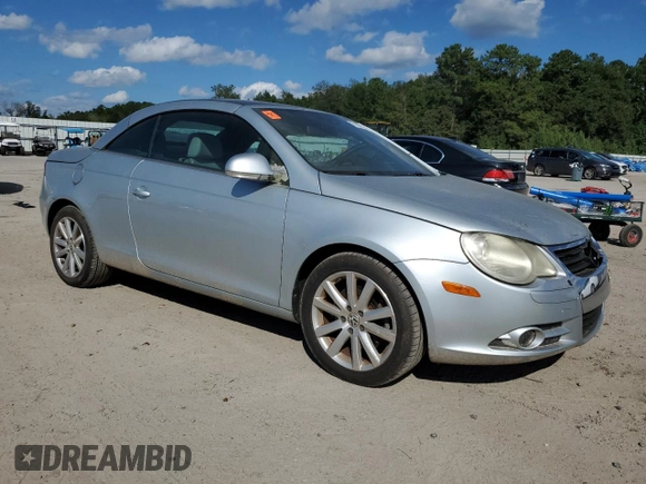 2007 Volkswagen Eos 2.0T with VIN WVWFA71F87V014941, listed as a Copart auction lot 71891554 with 104,884 mi miles and Clean Title. Bid and sale history available at DreamBid. Image 4.