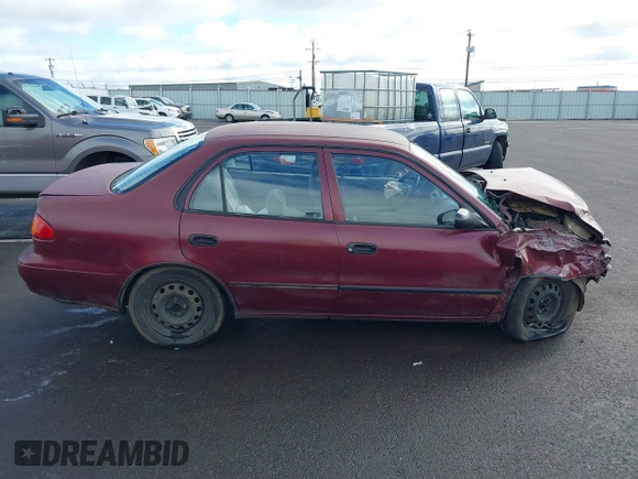 1998 Toyota Corolla VE with VIN 1NXBR12E7WZ070248, listed as a IAAI auction lot 41792397 with Not provided miles and . Bid and sale history available at DreamBid. Image 14.