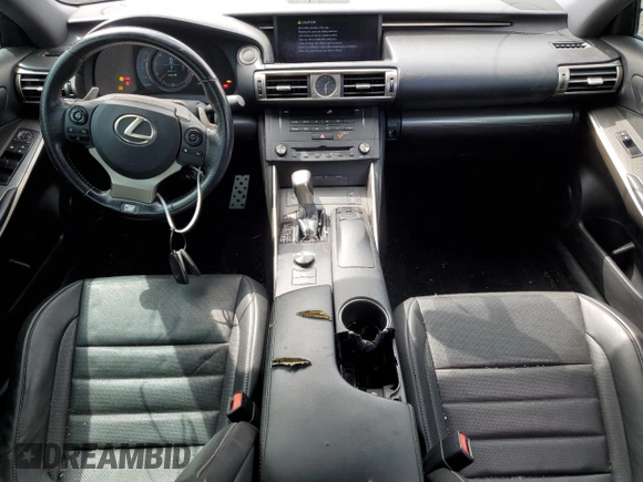 2016 Lexus IS 300/350 with VIN JTHCM1D25G5004835, listed as a Copart auction lot 55387325 with 98,684 mi miles and Salvage title. Bid and sale history available at DreamBid. Image 8.