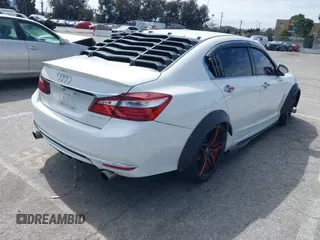 2016 Honda Accord Sport with VIN 1HGCR2F58GA067551, listed as a IAAI auction lot 41788303 with 101,033 mi miles and . Bid and sale history available at DreamBid. Image 4.