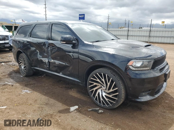 2020 Dodge Durango R/T with VIN 1C4SDJCT9LC261977, listed as a Copart auction lot 55223835 with 145,534 mi miles and Salvage title. Bid and sale history available at DreamBid. Image 4.