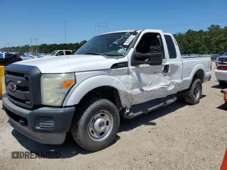 2012 Ford F-250 XL with VIN 1FT7X2B62CEB19408, listed as a Copart auction lot 55421575 with 150,358 mi miles and Salvage title. Bid and sale history available at DreamBid. Image 1.